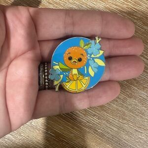 Disney Orange and Blue Bird Pin